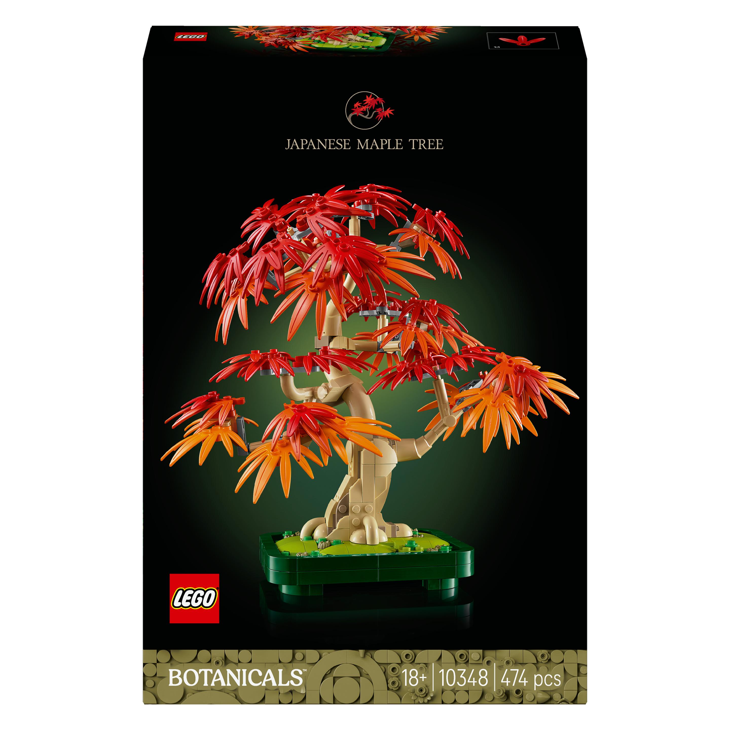 LEGO Japanischer Roter Ahorn - Bonsai-Baum (LEGO Botanicals, LEGO Icons) (10348)