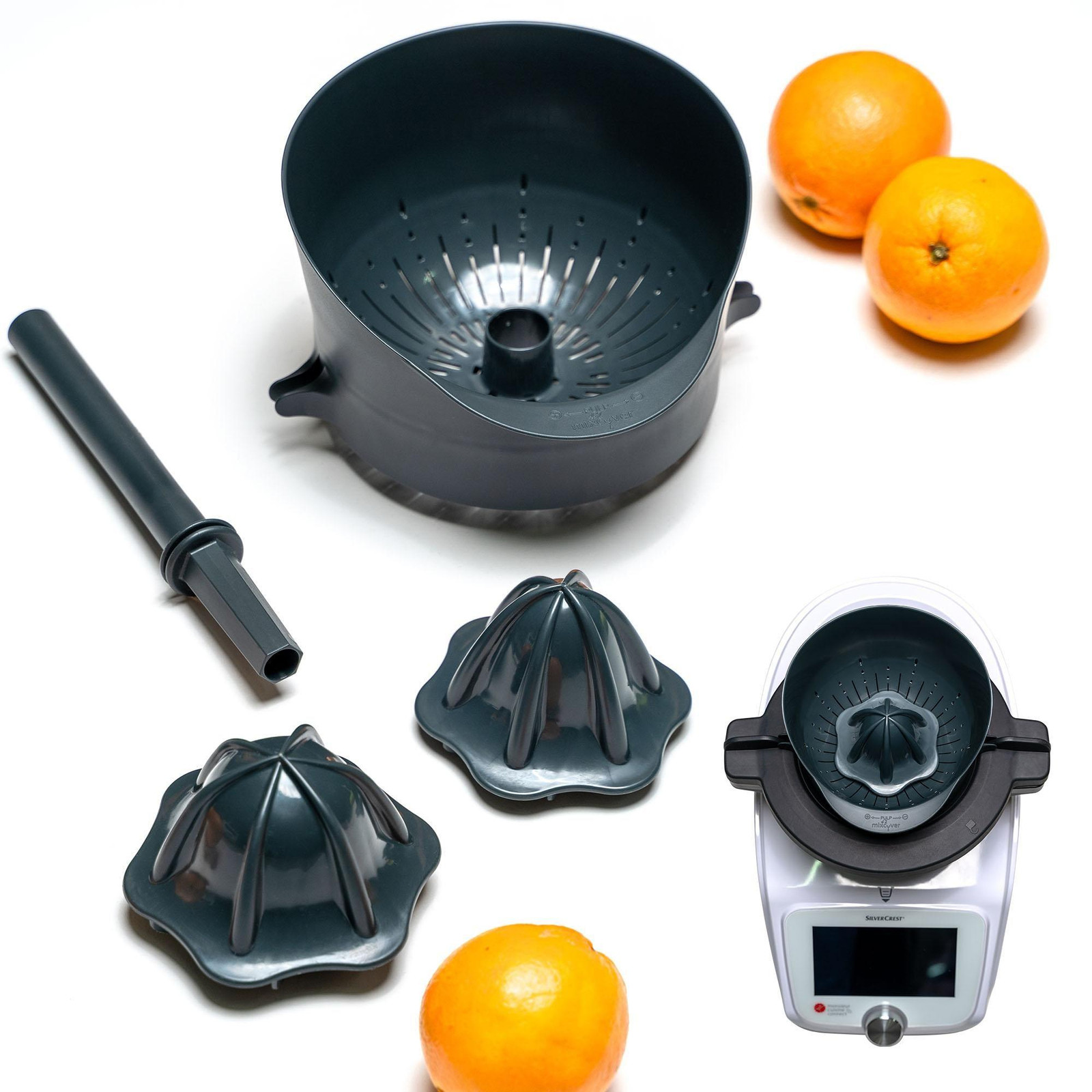 Mixcover Sapcentrifuge en Citruspers voor Monsieur Cuisine Connect