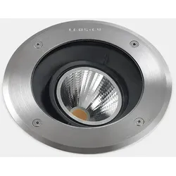 LEDS C4 Bodeneinbauleuchte IP65-IP67 GEA COB LED TECHNOPOLYMER Ø185MM LED 11,9W 3000K LEDS-55-E038-CA-CL