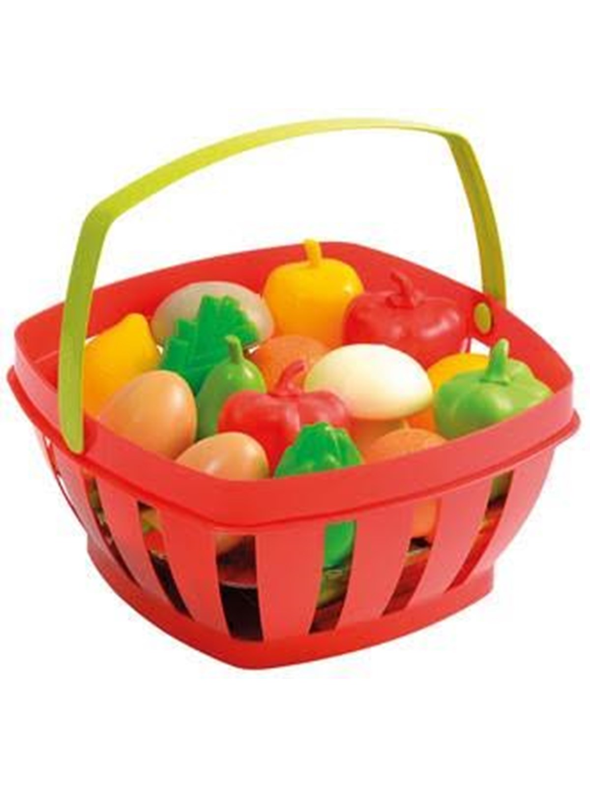 Ecoiffier Korb m/Obst und Gemüse 23cm
