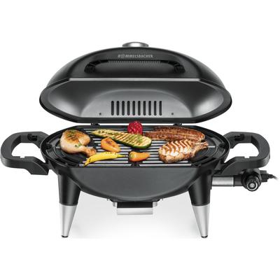 ROMMELSBACHER Elektrogrill "BBQ 4000", schwarz, B:77cm H:37cm T:43cm, Kontaktgrill_Standgrill_Tischgrill_Teppanyakigrill, BARBECUE GRILL