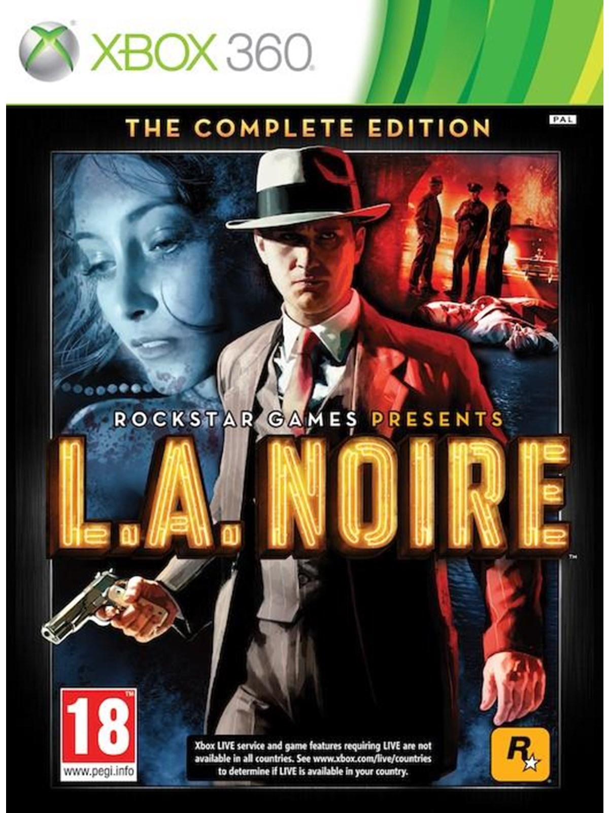 L.A. Noire Complete Edition - Microsoft Xbox 360 - Action/Abenteuer - PEGI 18
