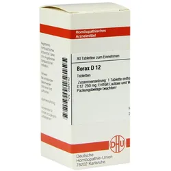 Borax D 12 Tabletten 80 St
