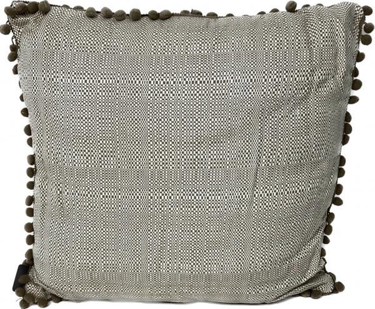 Madison sierkussen Tweet taupe 50 x 50 cm