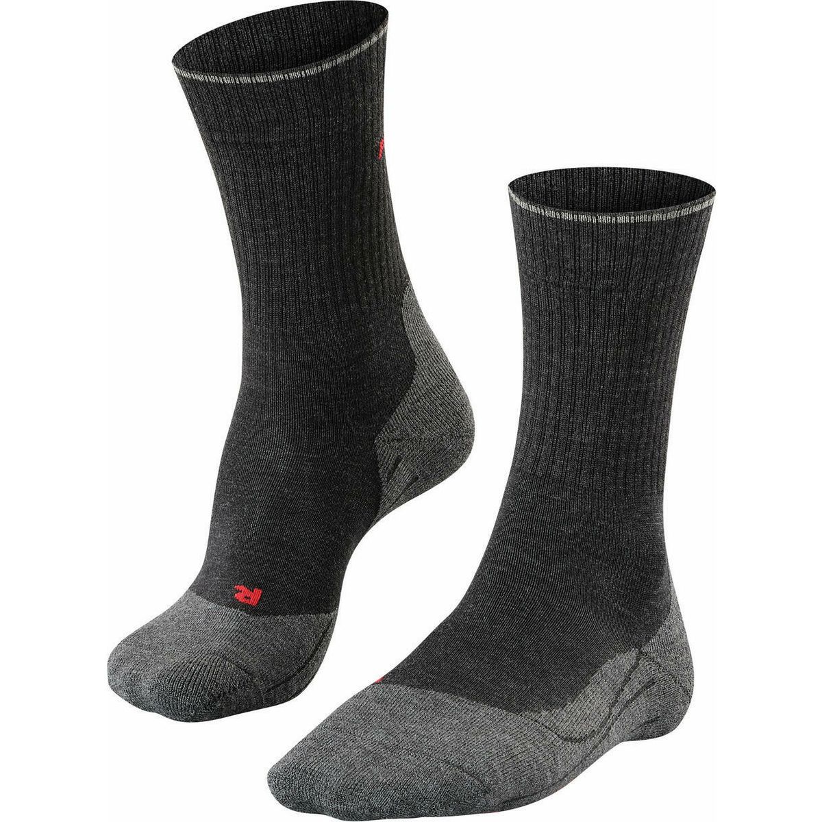 Falke TK2 Explore Wool Silk Herren Trekking Socken anthra.mel (3080) 39-41 16355-3080-39-41