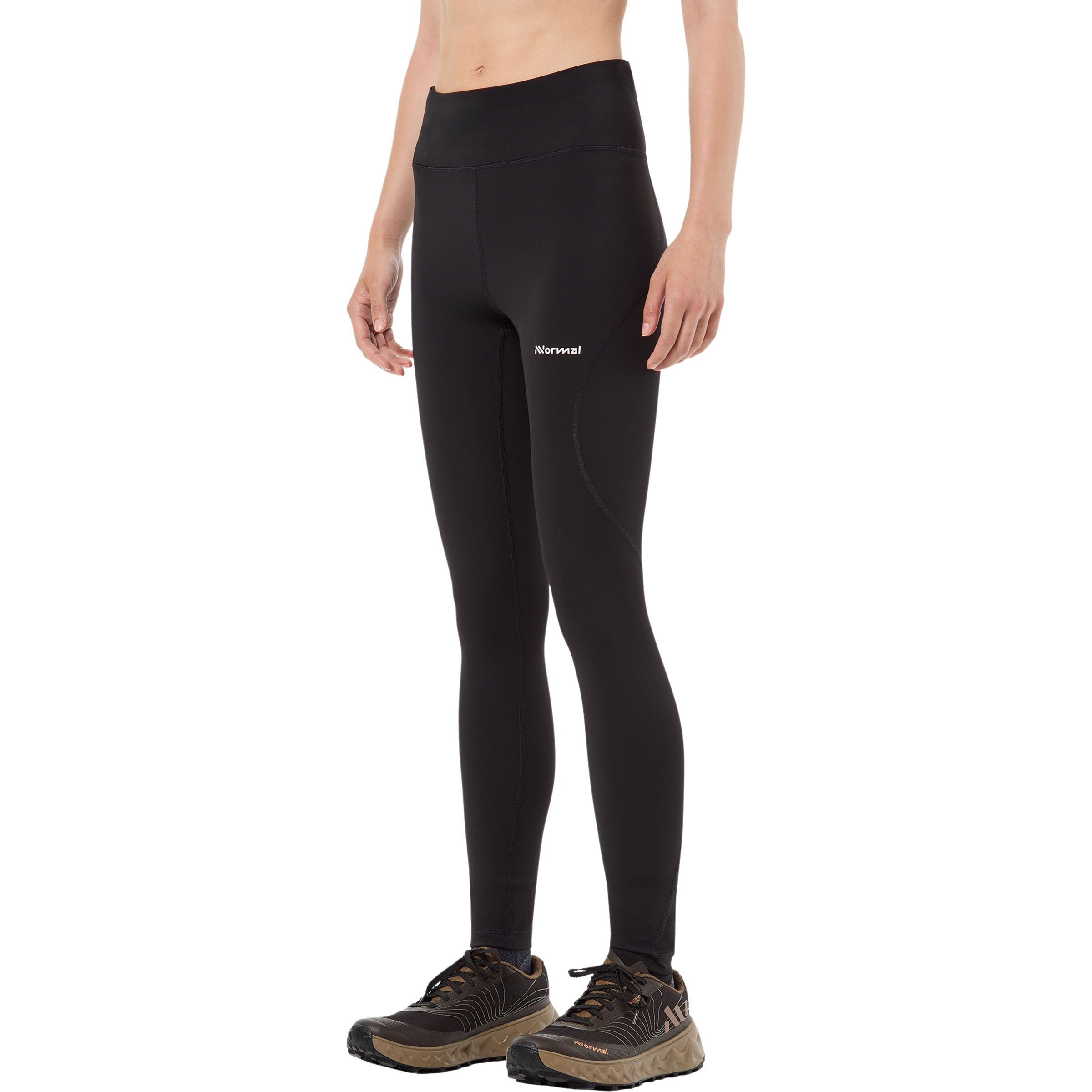 NNormal Active Tights Damen Laufhose schwarz Größe XS Trailrunning | Laufen Schnell trocknend