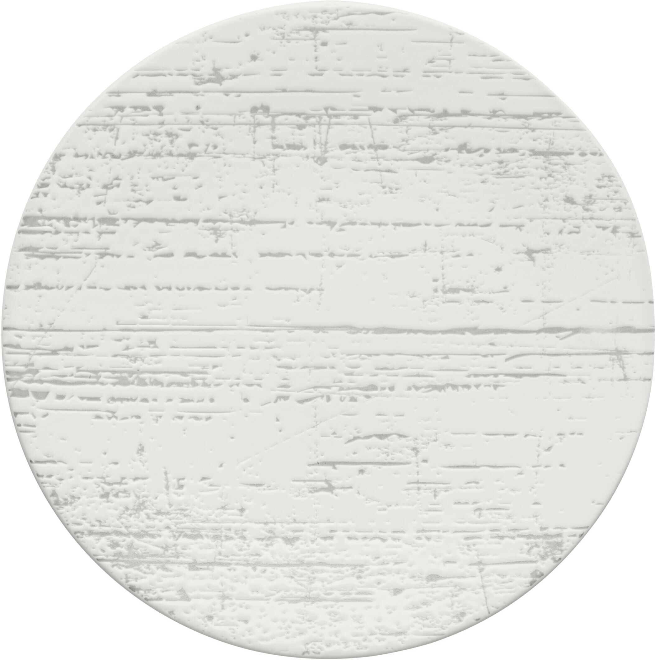 Yegam Piatto piano 21 cm Bianco Drizzle
