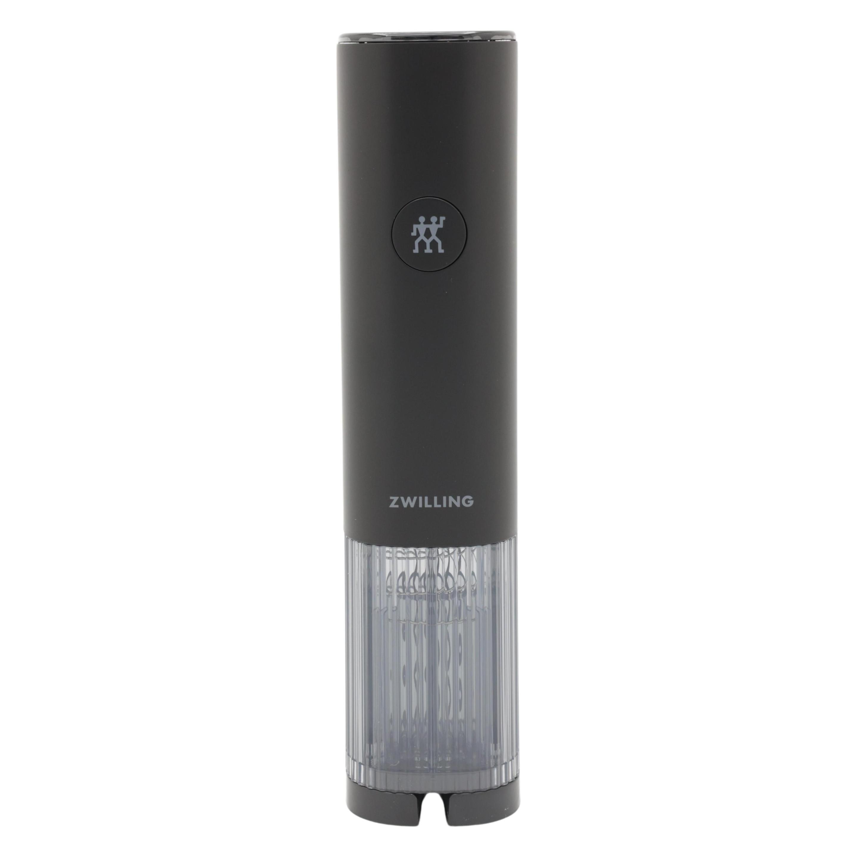 Zwilling Enfinigy elektrischer Weinöffner, schwarz (Elektrischer Korkenzieher) (1028019)