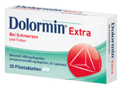 Kenvue Germany GmbH (OTC) DOLORMIN extra Filmtabletten 20 St 00091089
