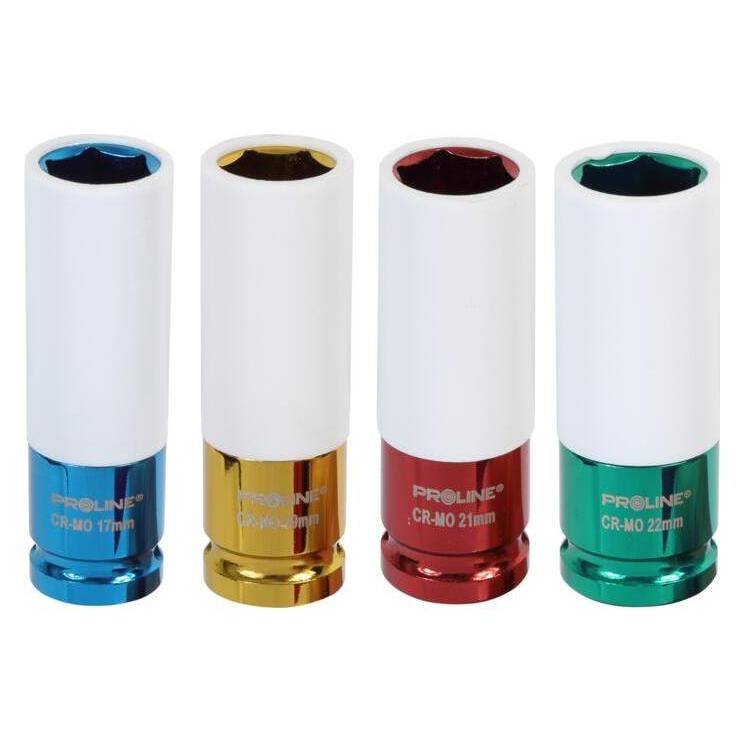 Proline 1/2" Kraft-Stecknuss für Alufelgen, 17mm, Cr-Mo (1/2") (29095)