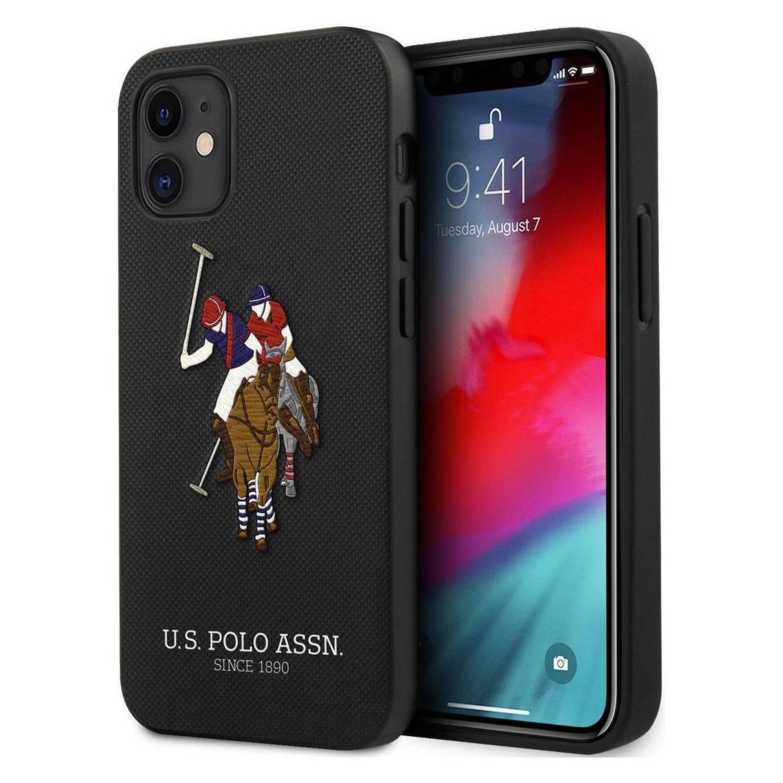 U.S. Polo US Polo USHCP12SPUGFLBK iPhone 12 mini 5.4 juoda (Apple iPhone 12 mini) (USP000064-0)