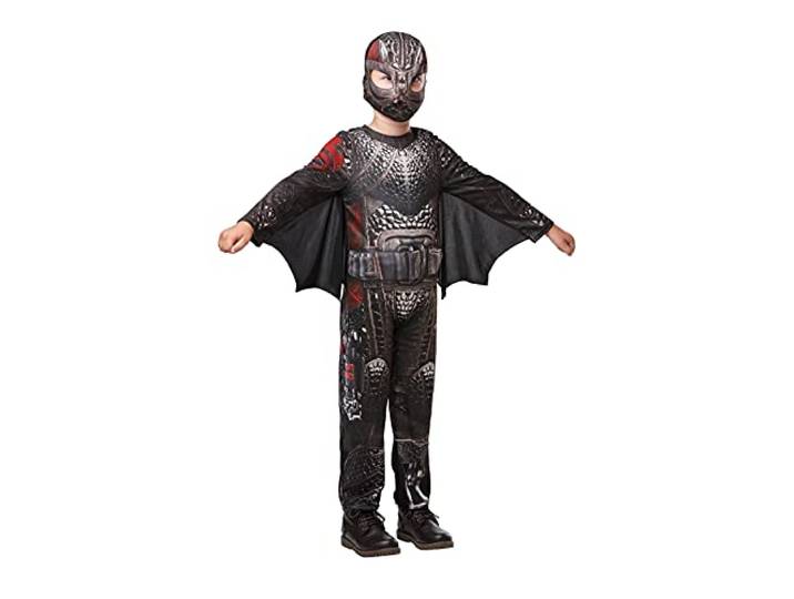 Rubies Officiële Hoe je je Dragon Hiccup Battlefield Childs Kostuum Deluxe traint, Kleine Leeftijd 3-4 Jaar Halloween