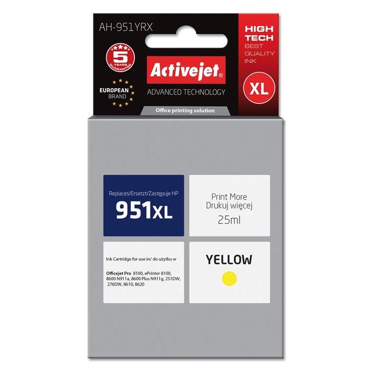 Activejet AH-951YRX Premium - 25 ml - Gelb  (Y) (EXPACJAHP0162)