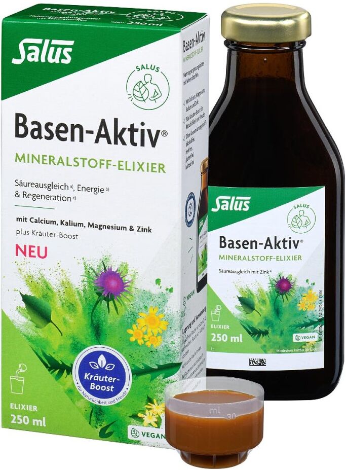 Basen Aktiv Mineralstoff-Kräuter-Elixier Salus 250ml