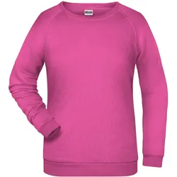 Damen Sweatshirt Basic Sweat Lady - S - pink