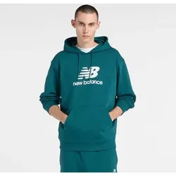 NEW BALANCE Herren Kapuzensweat Mens Lifestyle Hoodie, Größe M in Grün 41501