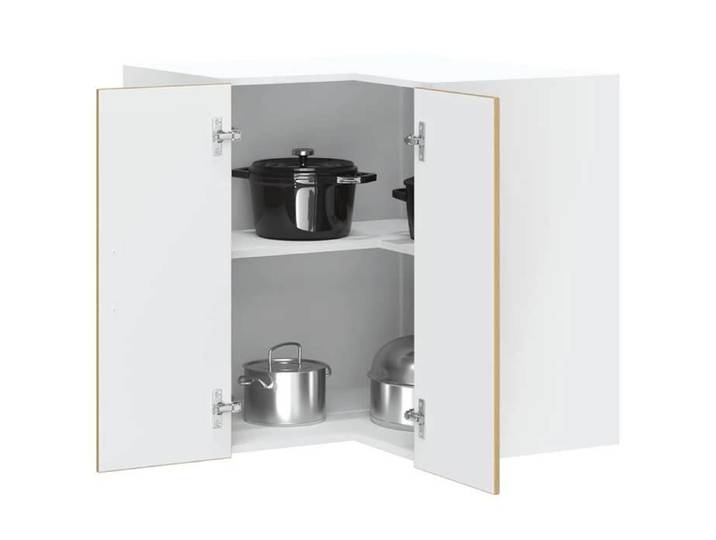“Rabais Meuble haut suspendue - VIDAXL - Armoire d'angle murale de cuisine Kalmar chêne artisanal Août30866