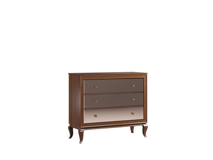 JVmoebel Kommode Elegante Anrichte in edlem Braun aus hochwertigem Holz (1 St., Kommode), Made in Europa