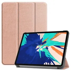 Lobwerk Case für Apple iPad 12.9 Pro 2020 12.9 Schutzhülle Tasche mit Standfunktion und Auto Sleep/Wake Funktion Bronze