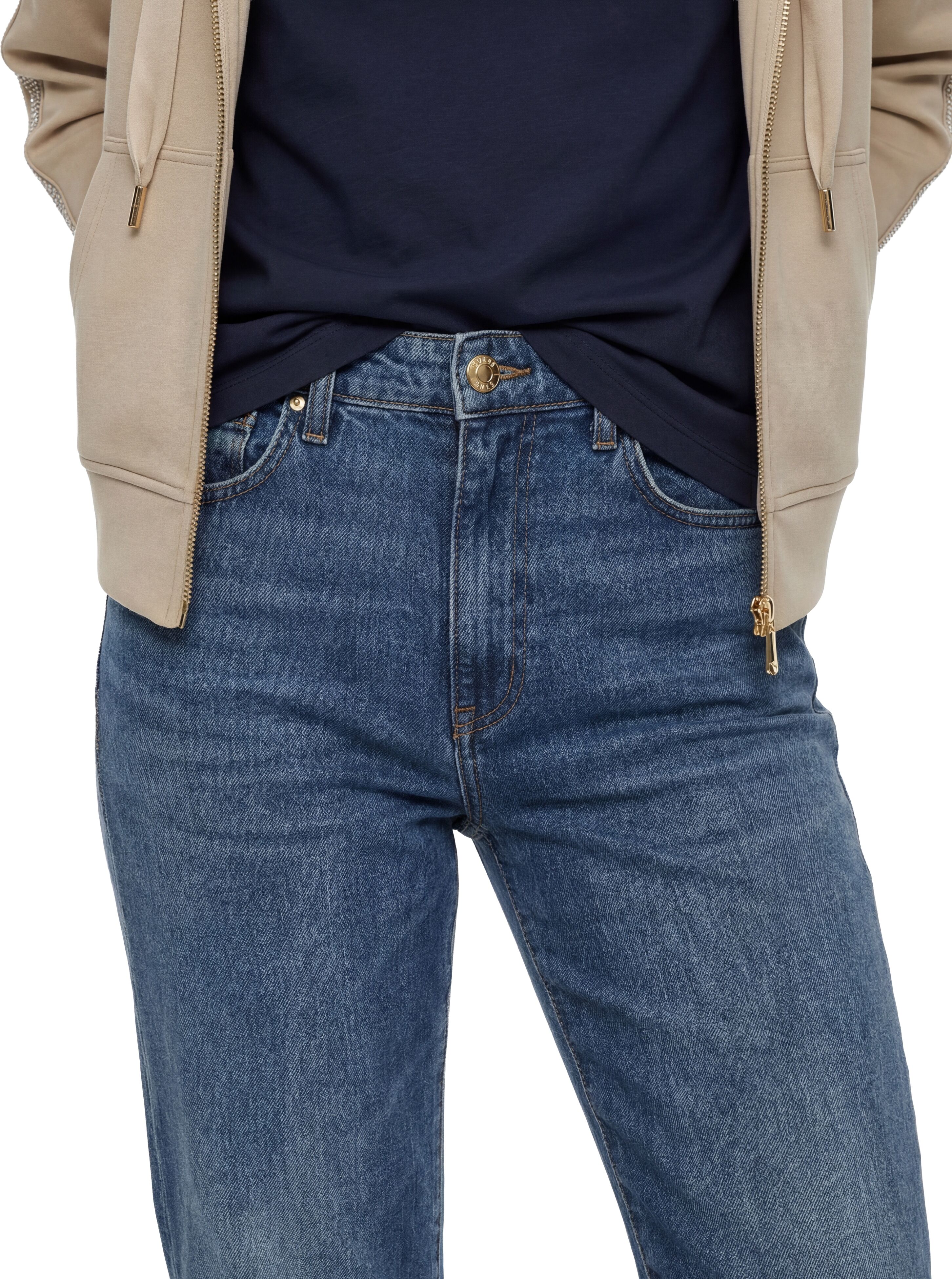 Mom-Jeans GUESS "NEW MOM", Damen, Gr. 28, Länge 31, blau (true schwarz), Denim/Jeans, Obermaterial: 99% Baumwolle, 1% Elasthan, mom fit lang, Jeans Mom-Jeans, aus Baumwollmix mit Stretch true schwarz 28, Länge 31