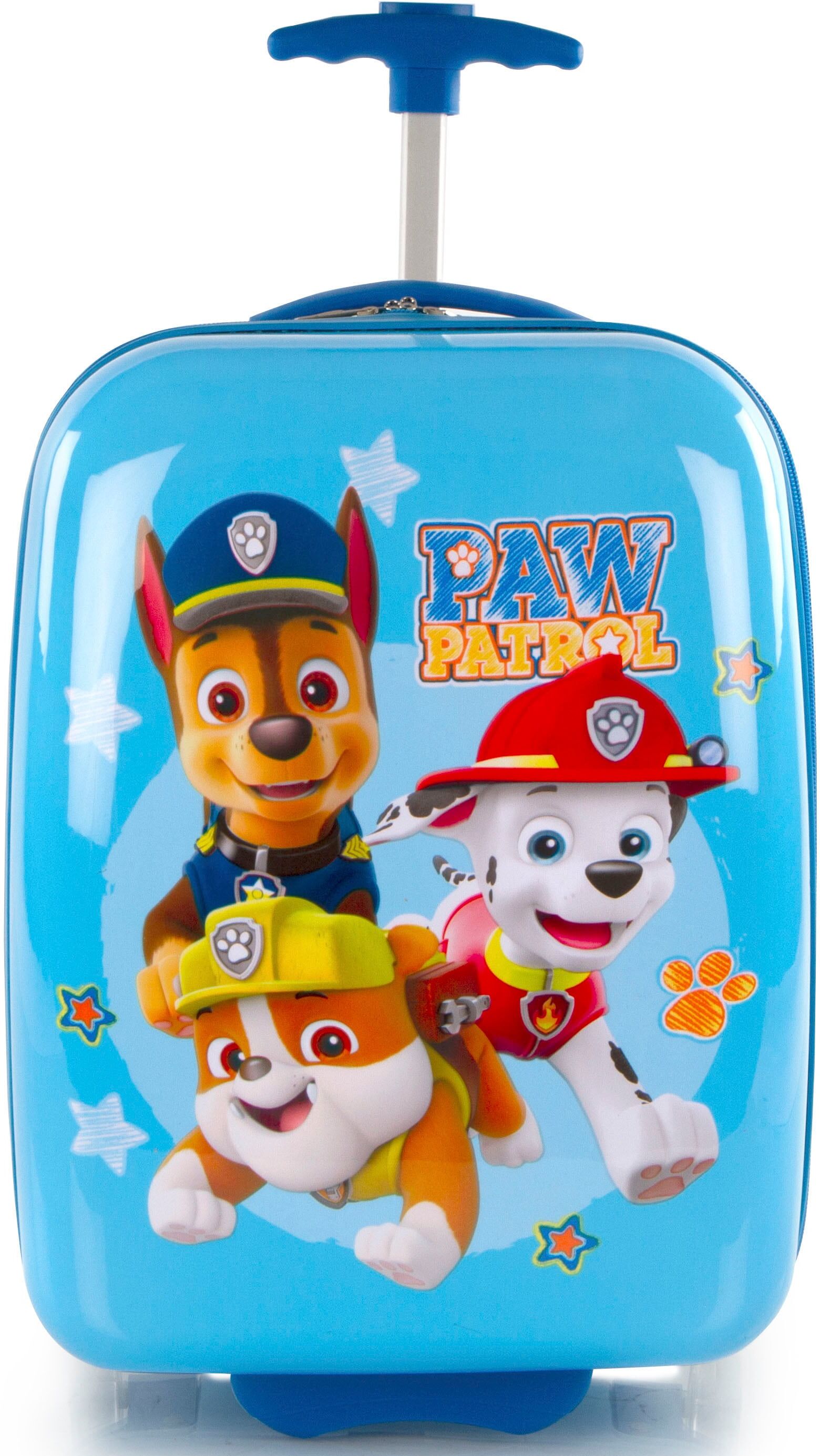 Kinderkoffer HEYS "Paw Patrol blau, 46 cm", Kinder, Gr. B/H/T: 32cm x 46cm x 23cm 26 l, blau, Polycarbonat-Verbundwerkstoff, mehrfarbig, festlich, Koffer Kinderkoffer, Heys Kindertrolley Kinder Reisegepäck blau B/H/T: 32cm x 46cm x 23cm 26 l