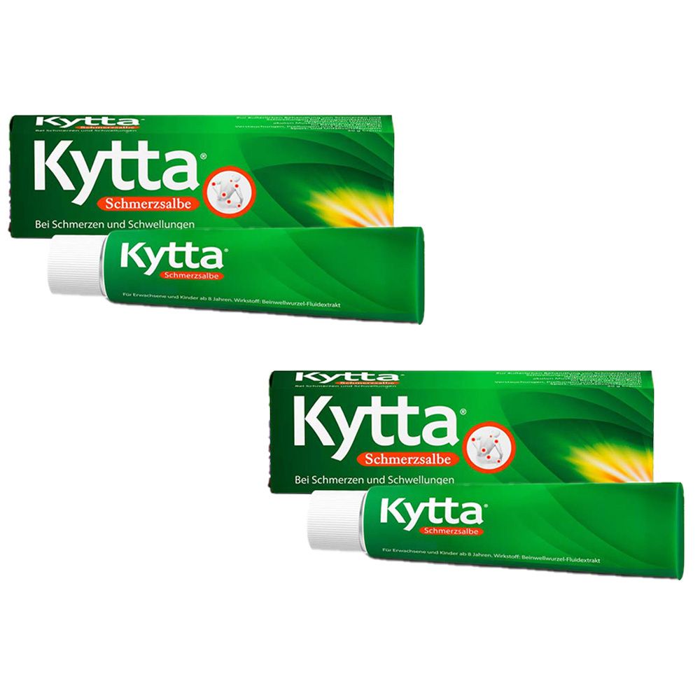 Kytta Wärmecreme mit Capsaicin 26,5 mg/50 g Creme x2 2x100