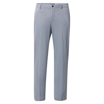 Anzughose VENTI "VENTI Anzughose uni", Herren, Gr. 102, Schlankgrößen, grau (hellblau), 50% Polyester, 24% Polyamid, 22% Viskose, 4% Elasthan, Hosen Anzughose