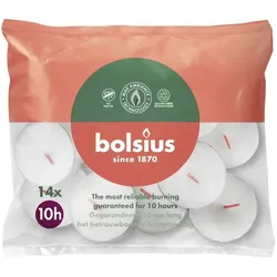 6x Bolsius, Kerzen, Maxi Teelichte (14 Stk.)