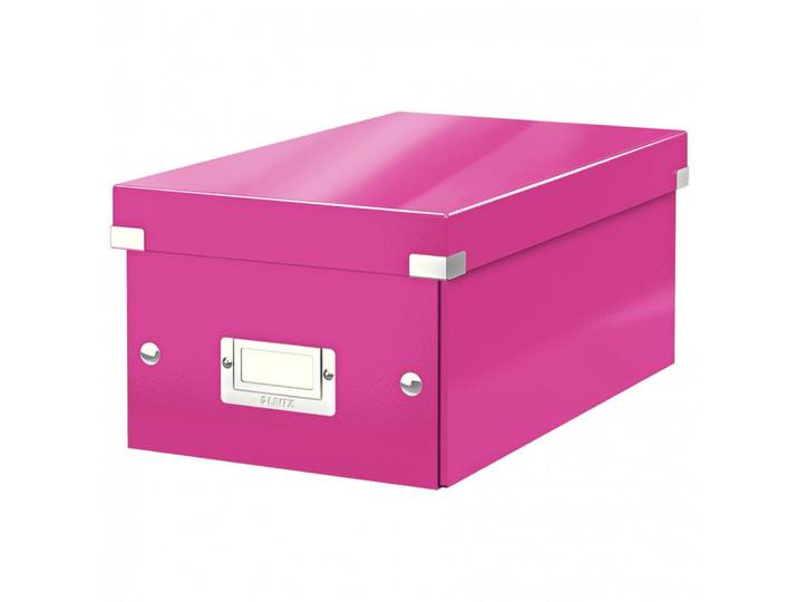 Boîte De Rangement Leitz Click & Store Capacité 22 Dvd Pliable