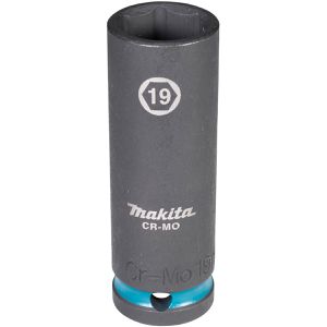 Makita Steckschlüssel Impact Black, E-16499, 19 mm Schlüsselweite - 81,5 mm Länge, 1/2 Zoll