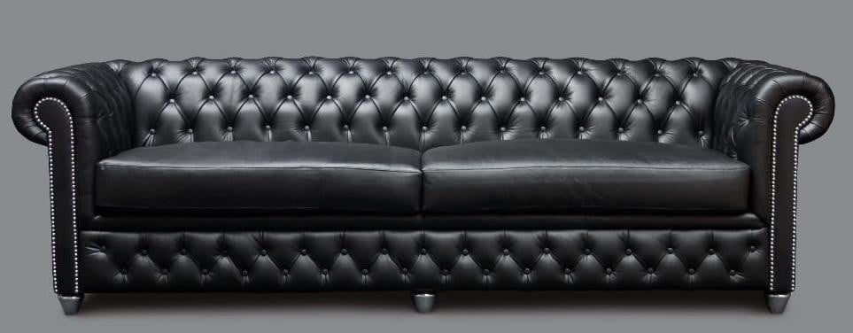 Chesterfield 3-zits XXL gepolsterde sofa voor volwassenen