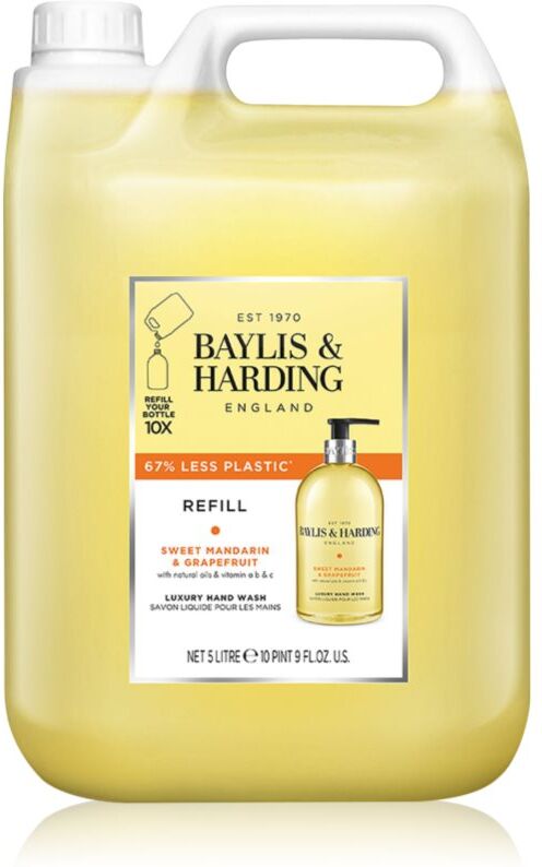 Baylis & Harding Sweet Mandarin & Grapefruit liquid hand soap refill 5000 ml