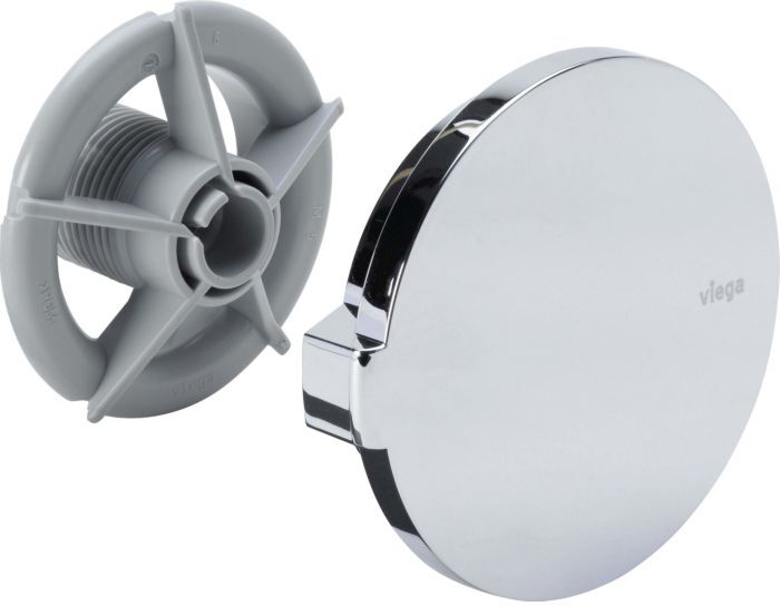 Viega Drehrosette 734602 Visign M5/R5, Kunststoff verchromt