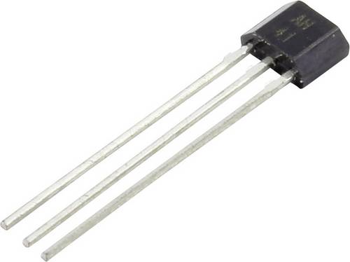 TRU COMPONENTS Hallsensor AH49EUA 4.5 - 6 V/DC Messbereich: +0.0125 - +0.0205 T TO-92 Löten