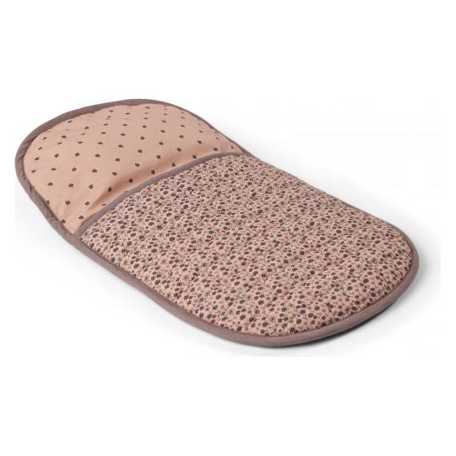 Smallstuff - Sleeping bag for doll, with pillow, flowers (73100-01) (73100-01)
