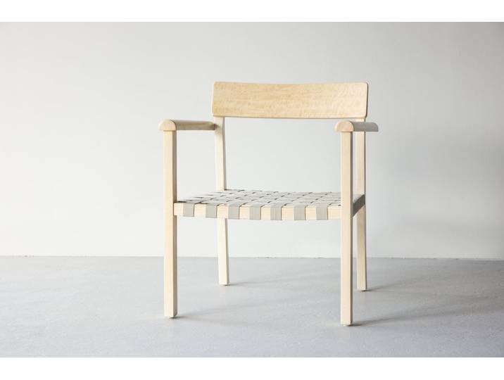 Sessel Olympia - aus Mangoholz und Polyester in Natur - Natur - Luxusbetten24