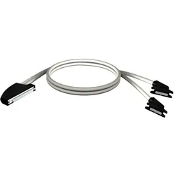 Schneider Electric BMXFCC303 Kabelsatz, 40-Wege-Anschlussklemme, 2 x HE10-Anschluss, für M340 E/A, 3m