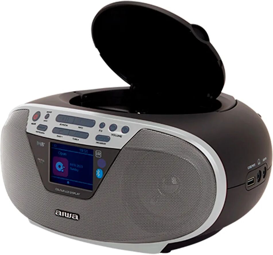 Aiwa Bbtu-500Dab Silver / Radio Cd Portátil