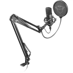 kabelgebunden Studio-Mikrofon USB  GXT252+ Emita Plus (Schwarz) 