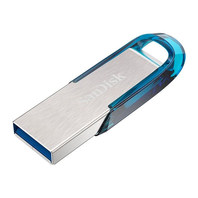 128 GB SanDisk Ultra Flair silber/blau USB 3.0