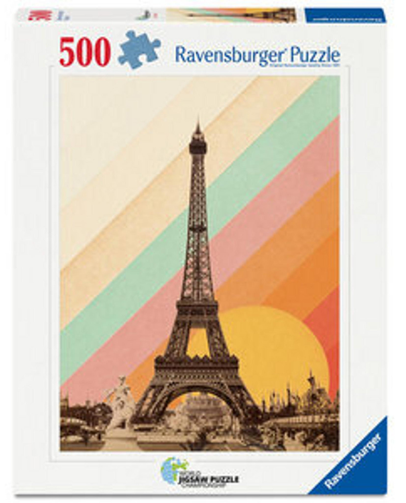 Ravensburger Puzzel voor volwassenen 500 stukjes Parijse Regenboog Florent Bodart