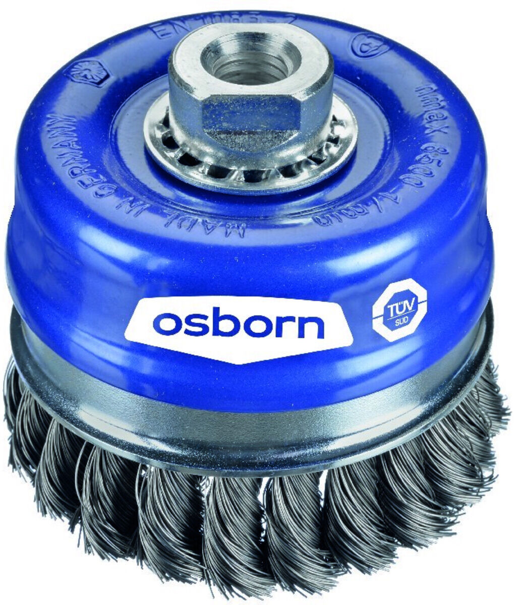 Osborn Topfbürste Stahld. M14 80mm gezopft (0002608153)
