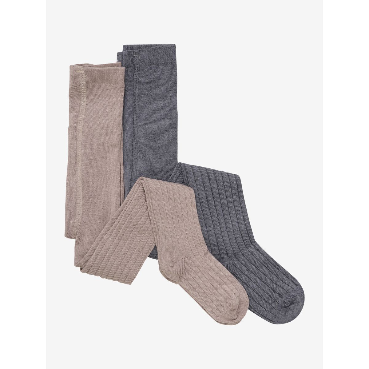 Minymo Stocking - rib (2-pack) goat (2806) 116\122 5873-2806-116\122