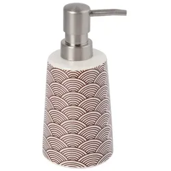 MSV Seifenspender Savon Ceramique Bento Chocolat