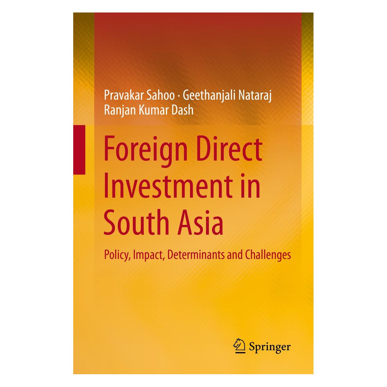 Springer Foreign Direct Investment in South Asia (9788132215356)