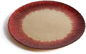 Zodax Celestial Rim Glass Dinner Plates, Set of 6