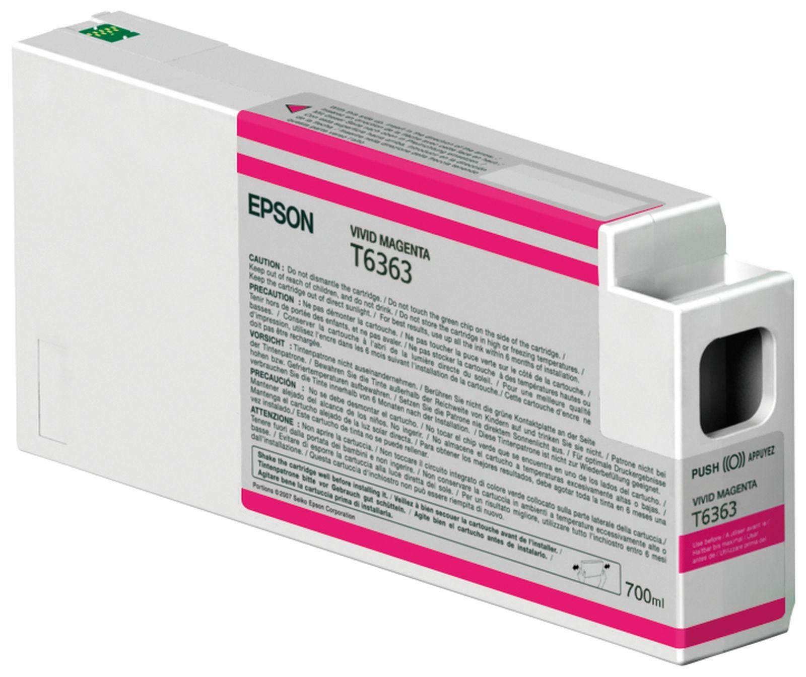 Epson UltraChrome HDR T636 inktpatroon - Magenta - Inktjetprinter