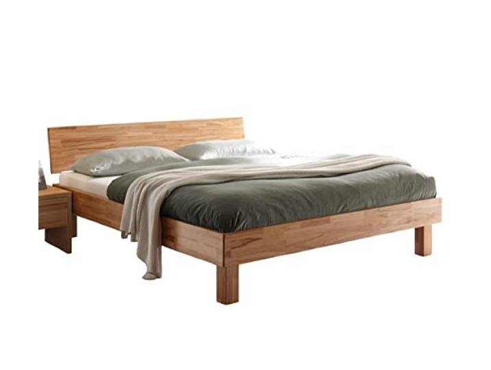 Hasena Trento Bett Forti 20 Kernbuche mit Kopfteil 120x200