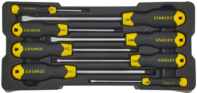 Stanley Jeu de tournevis CushionGrip 8 pces (STMT1-74181)