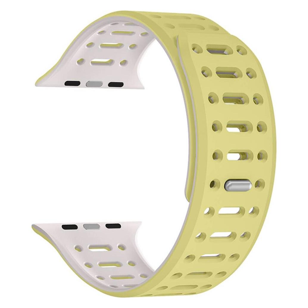 Cover-Discount Apple Watch 44/45/46/49mm - Silikon Sportarmband zweifarbig (Silikon) (49832842)